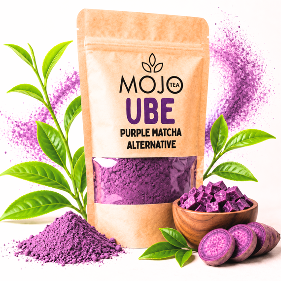 PURPLE MATCHA Alternative MOJO TEA Ube w proszku Sproszkowane