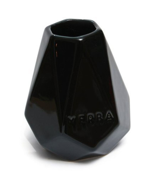 WYPRZEDAŻ-Matero Ceramiczne CRISTAL NEGRO 350ml- końcówka serii
