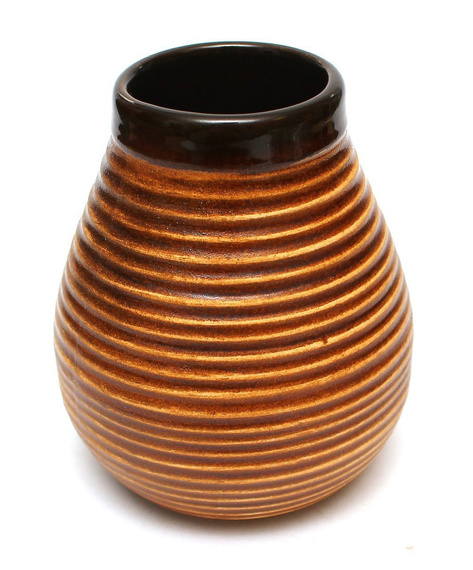 Ceramiczne matero "miodowe"
