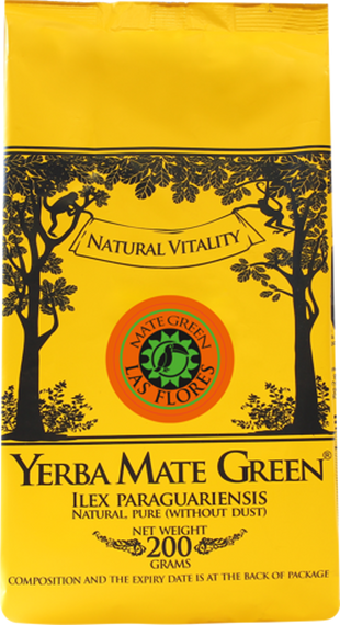 Yerba Mate Green LAS FLORES 