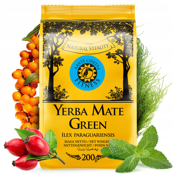 Zestaw 3x Yerba Mate Green Mateine MIX 1,1kg Owoce i Zioła