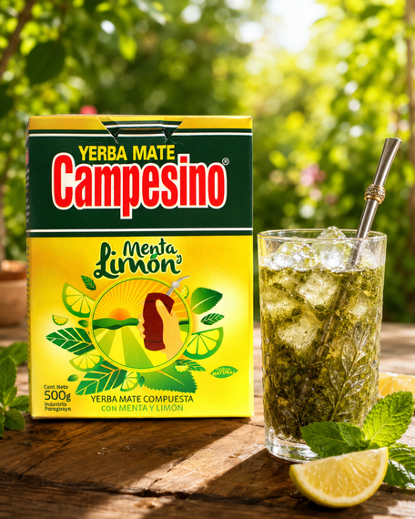 Yerba Mate Campesino Menta Limon