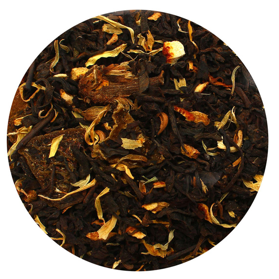 Herbata Czerwona Pu-erh CYTRUSOWY GAJ Kiwi Pomarańcza