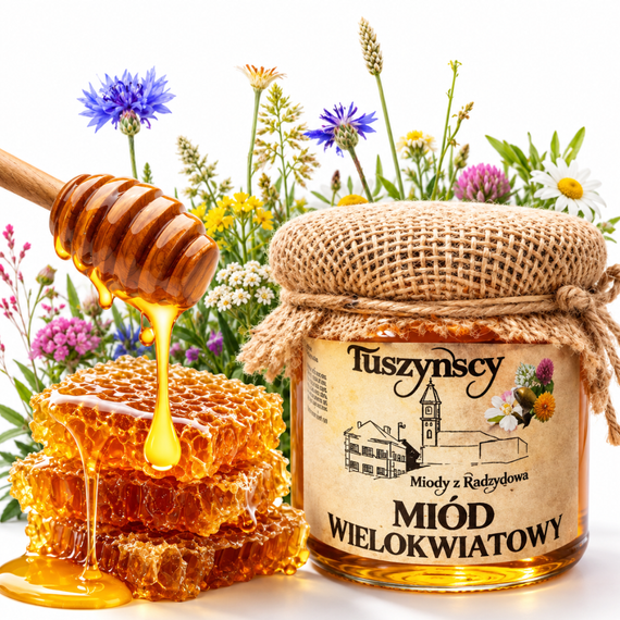 Miód wielokwiatowy 250 g
