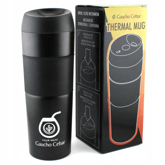 Zestaw Yerba Mate Green Drive Yerbomos 2.0 Kubek Termiczny 2 x 50 g