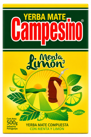 Yerba Mate Campesino Menta Limon