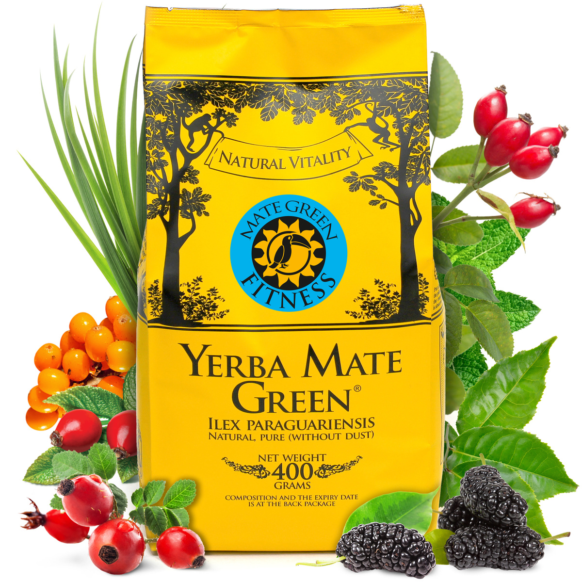 Yerba Mate Green FITNESS, 0.05 kg