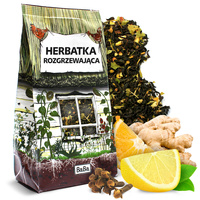 Herbata ROZGRZEWACZ goździki imbir pomarańcze 100g