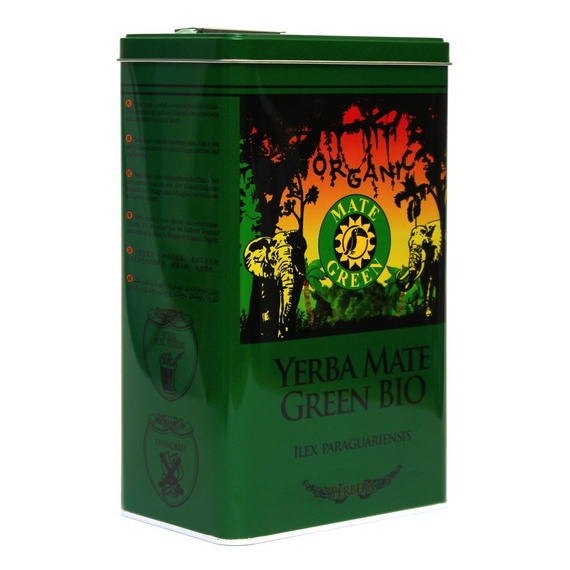 WYPRZEDAŻ Yerbera Puszka Mate Green BIO - niewielkie odkształcenia / rysy