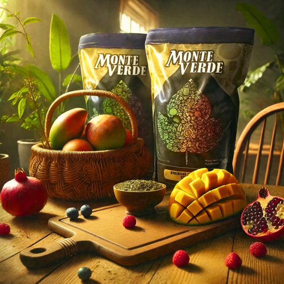 Yerba Mate Monte Verde Energia Guarana 500g + 500g GRATIS!