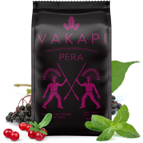 WYPRZEDAŻ - Yerba Mate Vakapi Pera Gruszkowa 500g - uszkodzone opakowanie