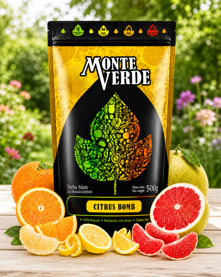 Yerba Mate Monte Verde CITRUS BOMB 500g