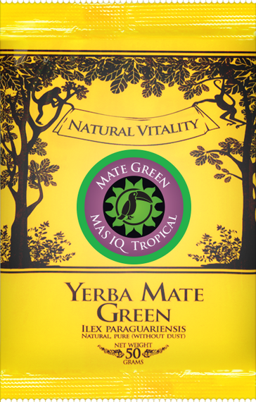Yerba Mate Green MAS IQ Tropical 