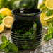 Miętowy Zestaw Yerba Mate Yacuy Lemon Mint + Matero Roches + Bombilla