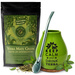 Zestaw Yerba Mate Green Cannabis Absinth 500g + Matero Tykwa Ceramiczna + Bombilla