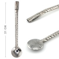 Bombilla Bomba do Yerba Mate Chimarrao "Plecionka" 23 cm