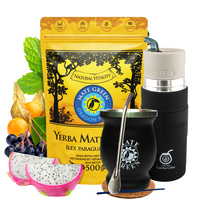Zestaw Yerba Mate Green Dragon Fruit YerbomoX i TermoMatePRO 500g 0,5kg