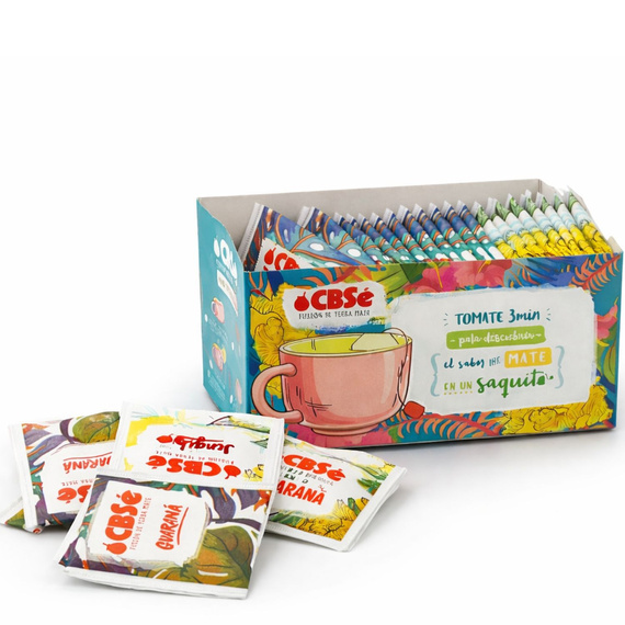 Saszetki CBSe Mate Cocido Mix Inspiration 25 x 2,5g
