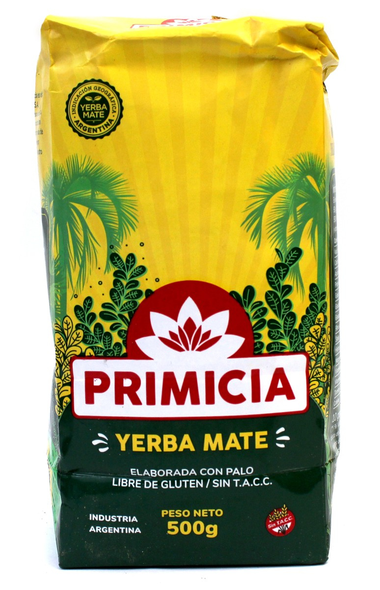Argentyńska Yerba Mate PRIMICIA 500g Elaborada con Palo, 0.5 kg