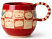 Ceramiczny kubek ręcznie robiony "Sad jabłkowy" 450ml