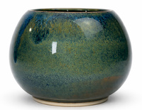 Matero ceramiczne toczone na kole "Miętówka" 250 - 350 ml