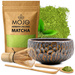 ZESTAW PREZENTOWY 5 SZT DO HERBATY MATCHA ZESTAW DO PARZENIA MATCHY ŁYŻKA + GRATIS yerba