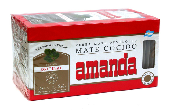 Yerba Mate Amanda Cocido Tradicional ekspres 25 torebek