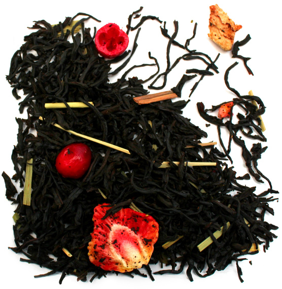 Zestaw Mojo Tea Herbata TABU z owocami + zaparzacz