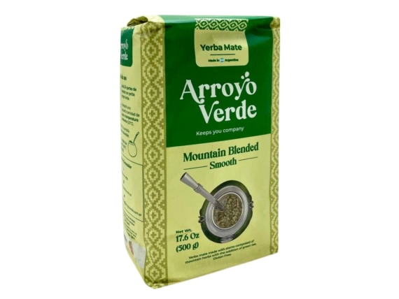 Yerba Mate Arroyo Verde Hierbas  Serranas 500g