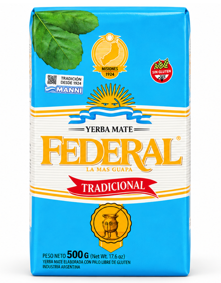 Yerba mate Federal Tradicional 500g