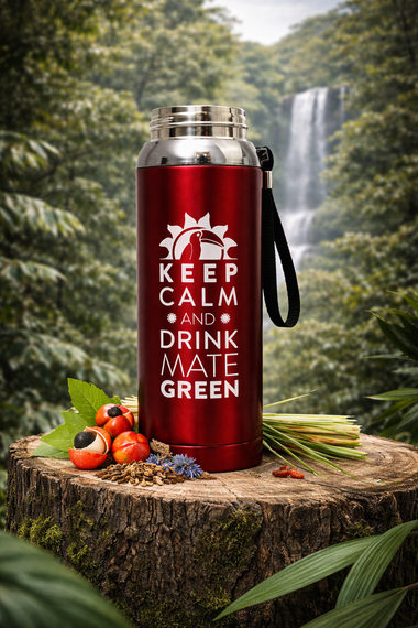 Zestaw Yerba Mate Vakapi Energia Guarana 500g Yerbomox + matero + akcesoria