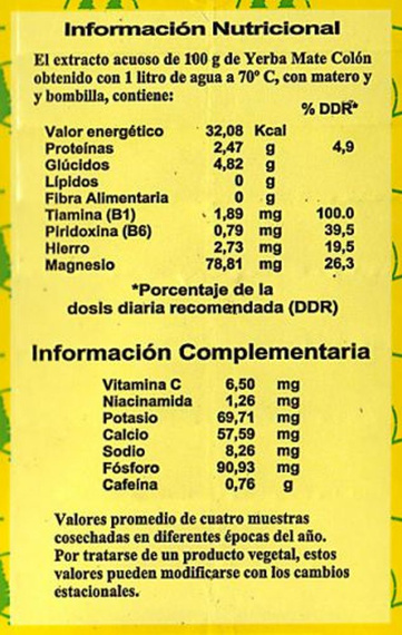 WYPRZEDAŻ - Colon especial Yerba mate 1 kg - lekko uszkodzone opakowanie