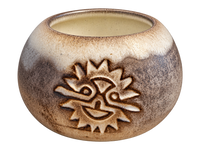 Naczynko do yerba mate "Sol" toczone na kole, ceramika handmade 250ml