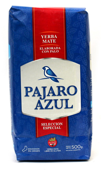 Argentyńska Yerba Mate Pajaro Azul Seleccion Especial Elaborada con Palo