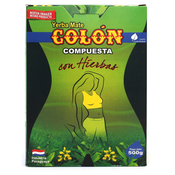Yerba mate Colon 90-60-90 Compuesta con Hierbas 500g