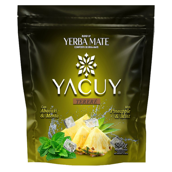 Yerba Mate Yacuy Pineapple Mint 500g - Soczysty Ananas i Mięta