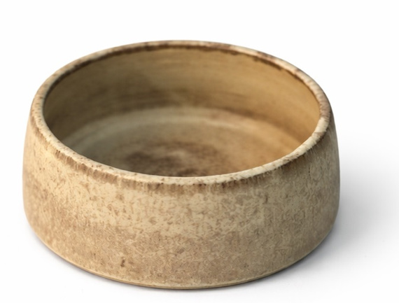 Ceramiczny zestaw do przygotowania herbaty Matcha - Miseczka i Podstawka pod Chasen "Rustic"