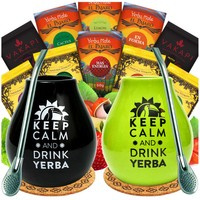 Zestaw na start dla dwojga: Yerba Mate 500g 2 Matero, 2 Bombille - 54% TANIEJ!