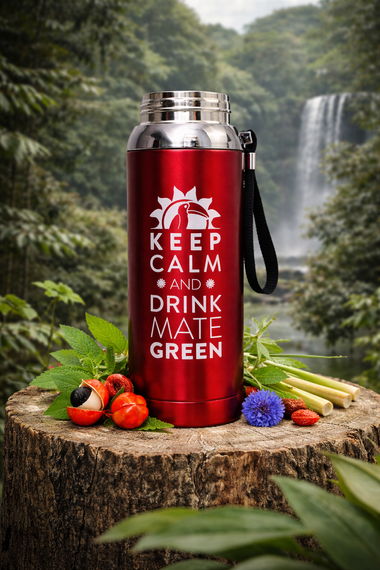 Zestaw Yerba Mate Vakapi Energia Guarana 500g Yerbomox + matero + akcesoria