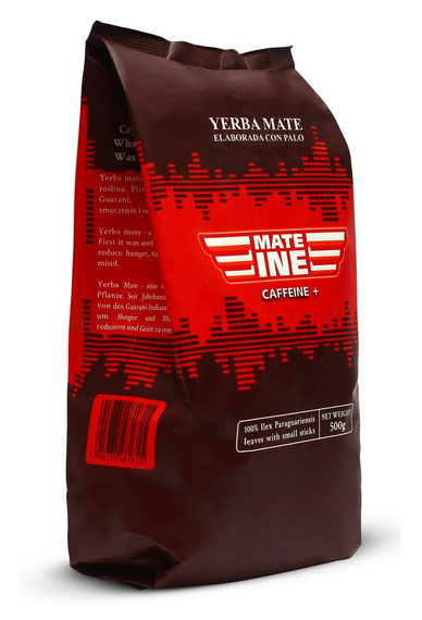 Zestaw Yerba Mate Caffeine+ 500g + Yerbomos