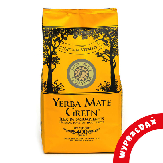 Yerba Mate Green GUAYUSA 400 g - ostania sztuka