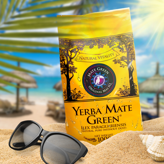 WYPRZEDAŻ - Yerba Mate Green Sin Humo Mas Inteligente IQ 1kg - uszkodzone opakowanie