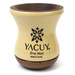 Naczynie do Yerba mate Chimarrao Yacuy Cuia De Madeira Imbuia 200-220 ml - piaskowa