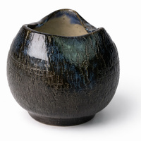 Matero ceramiczne do yerba mate Spękana Ziemia, rękodzieło, 300 ml.