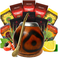 Zestaw Startowy Naturalna Tykwa 10x50g różne gatunki akcesoria