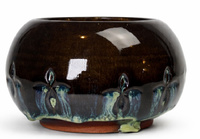 Naczynko do yerba mate "Onyx" toczone na kole, ceramika handmade 350ml