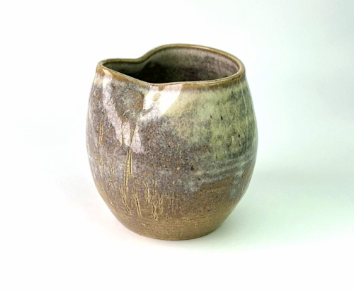 Matero ceramiczne do yerba mate Spękana Ziemia, rękodzieło, 220 ml. 
