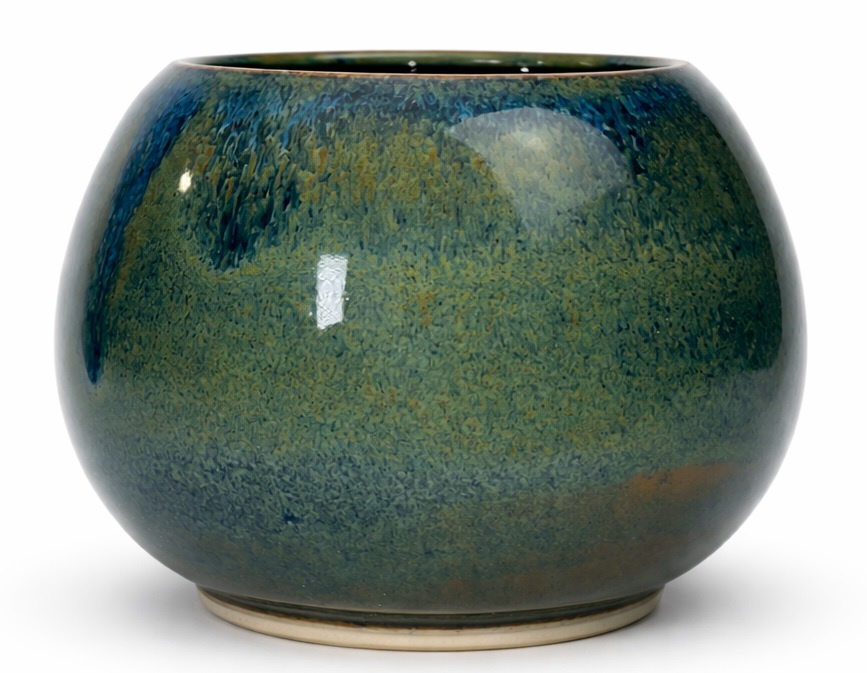 Matero ceramiczne toczone na kole "Miętówka" 250 - 350 ml, 0.2 kg