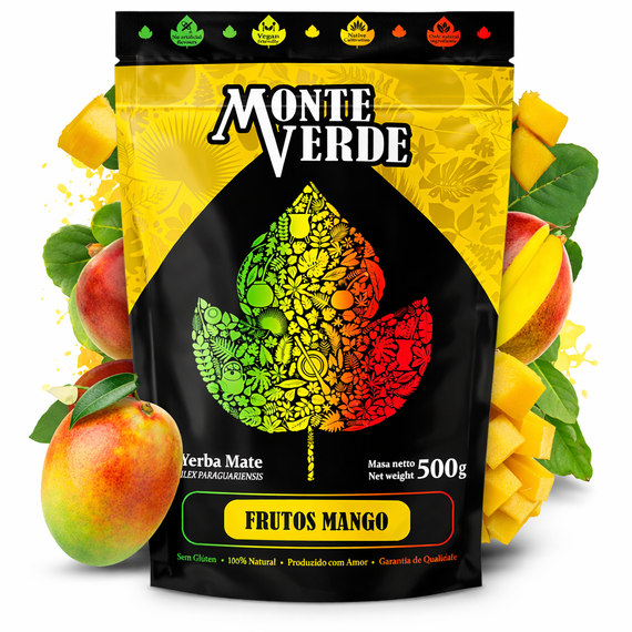 Yerba mate Monte Verde FRUTOS MANGO 500g