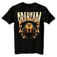 T-shirt Oranżada - koszulka męska z nadrukiem czarna